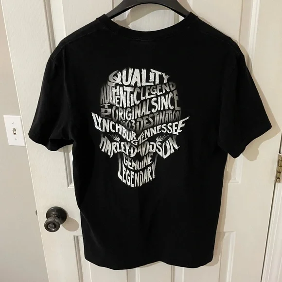 Harley Davidson Lynchburg Tennessee label T-Shirt. Size large - Picture 4 of 11